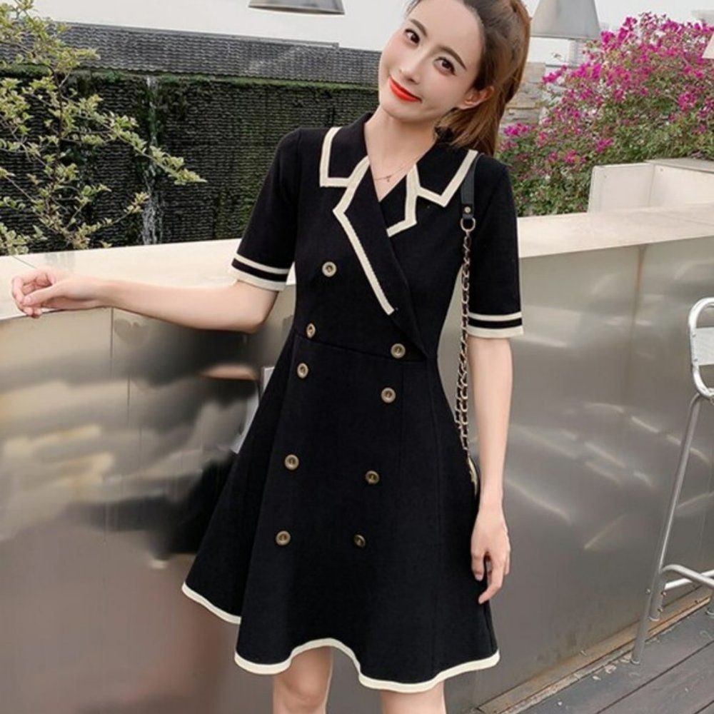Sailors Knit Sweater Dress